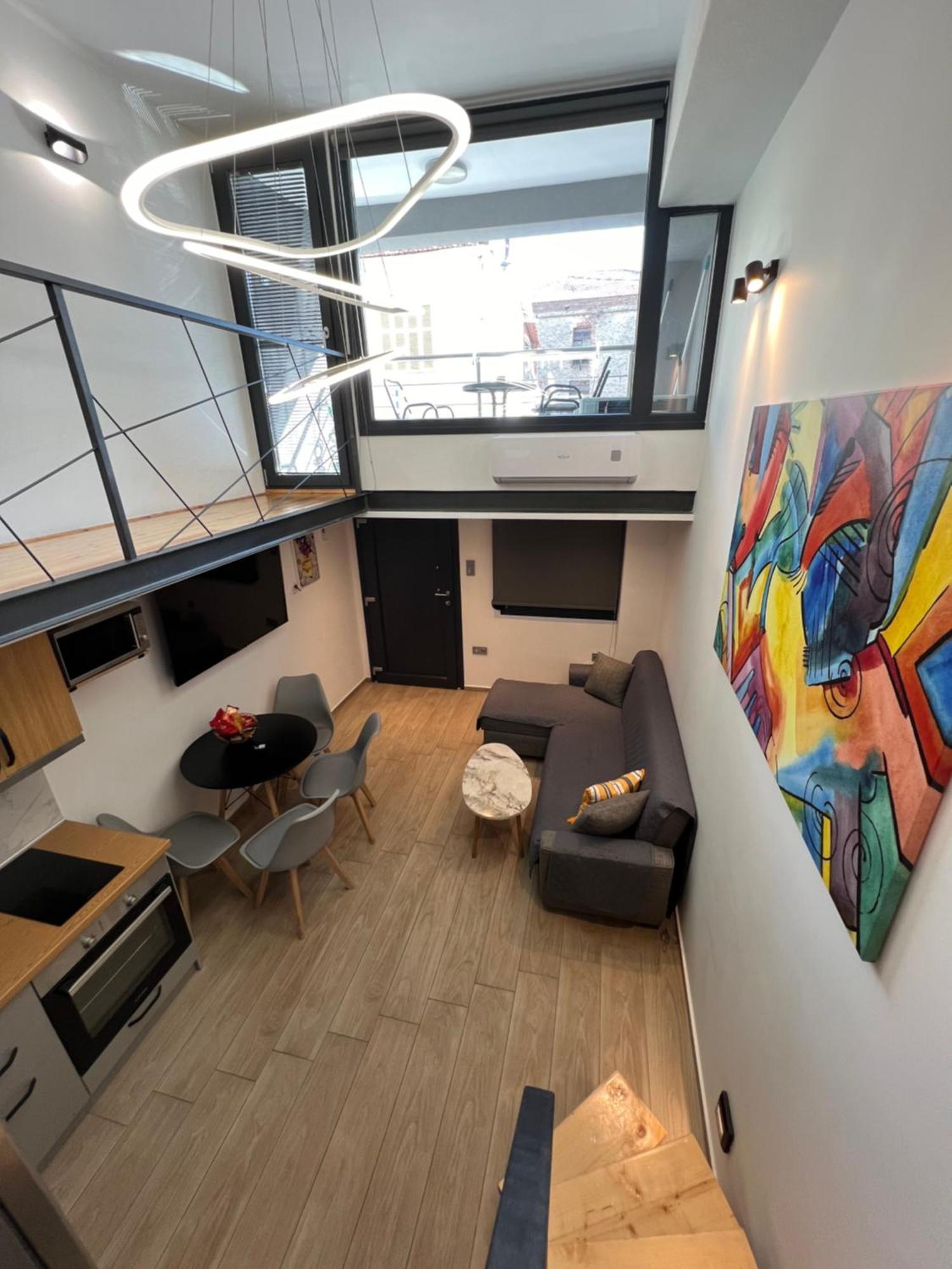 City Center Loft With Private Parking Kavala Exterior foto