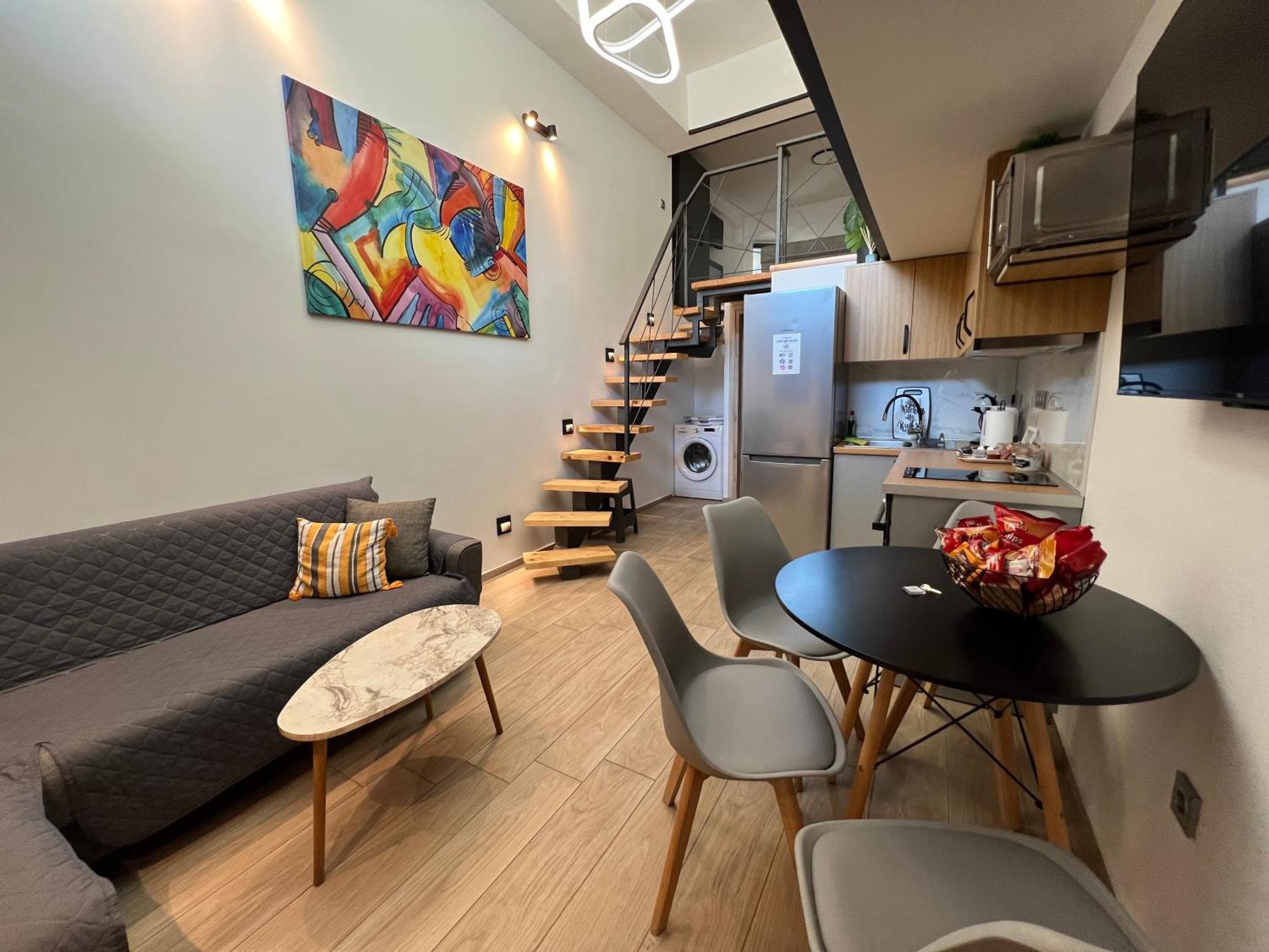 City Center Loft With Private Parking Kavala Exterior foto